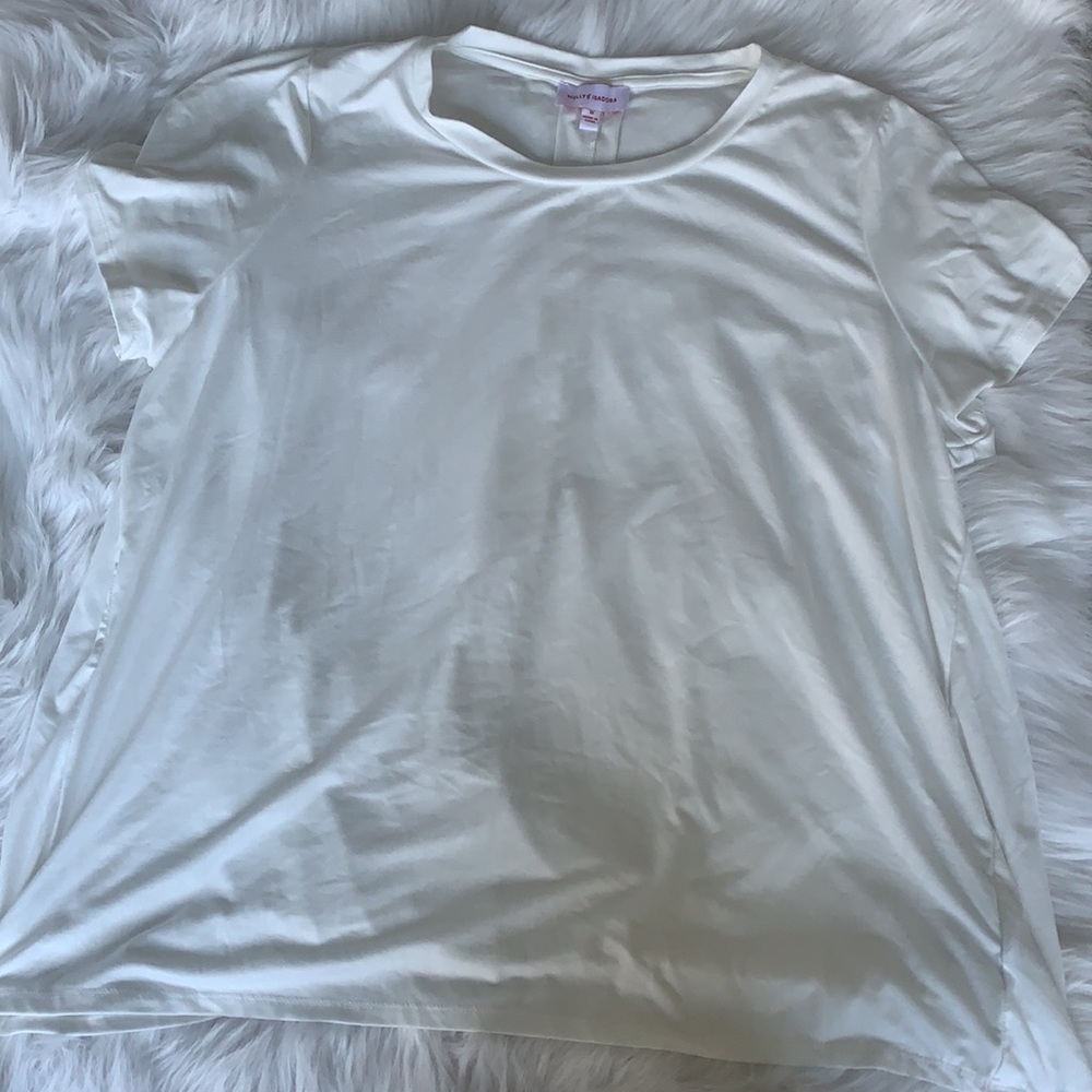 Molly & Isadora super soft white classic tee